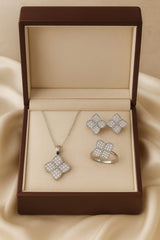 Zircon Locket Set-69 (White)