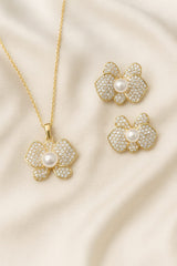 Zircon Locket Set-68 (White)