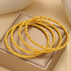 Gold Bangles-10 (Rassa Bangles)