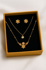 Digital Pendant Set-52 (Golden)