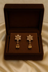 Zircon Earring-132 (Golden)