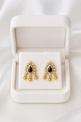 Zircon Fancy Studs-180 (Black)