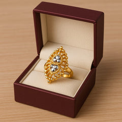 Gold Plated Ring -172 (Rhodium)