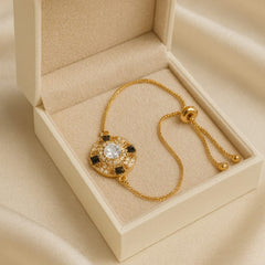 Adjustable Bracelet-231 (Black)