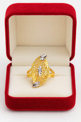 Gold Plated Ring -156 (Rhodium)