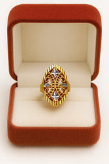 Gold Plated Ring -160 (Rhodium)