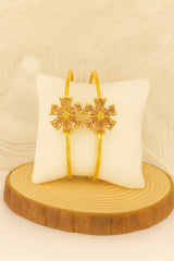 Adjustable Adult Bangle-103 (Golden)