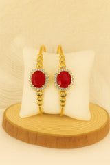 Adjustable Adult Bangle-86 (Maroon)