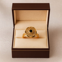 Zircon Ring-170 (Black)