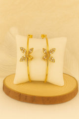 Adjustable Adult Bangle-94 (Golden)