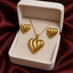 Stainless Steel Locket set-37 (Golden)