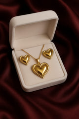 Stainless Steel Locket set-34 (Golden)