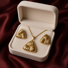 Stainless Steel Locket set-29 (Golden)