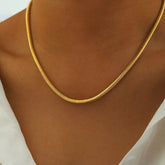 Gold Snake Chain-84 (Golden)