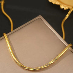 Gold Snake Chain-84 (Golden)