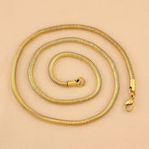 Gold Snake Chain-84 (Golden)