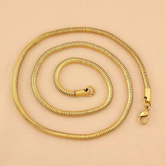 Gold Snake Chain-84 (Golden)