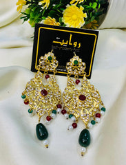 Fancy Earring-426 (Multi)