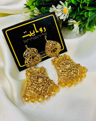 Fancy Earring-428 (Golden)