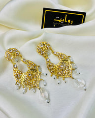 Fancy Earring-436 (White)