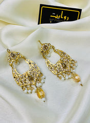 Fancy Earring-436 (Golden)