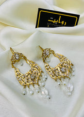 Fancy Earring-437 (White)