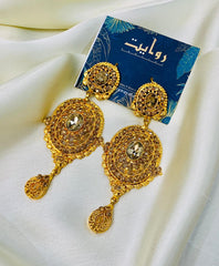Fancy Earring-440 (Golden)