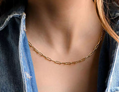 Gold Chain-95 (Golden)