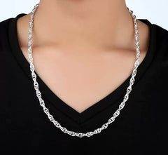 Silver Plated Chain-02 (Silver)