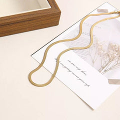 Gold Snake Chain-103 (Golden)