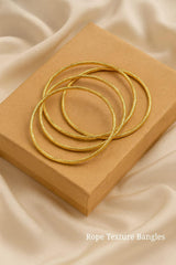 Gold Platted Bangles-17 (Golden)