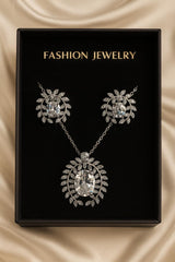 Zircon Locket Set-79 (White)