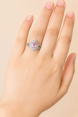Zircon Ring-171 (Pink)