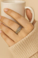 Zircon Ring-136 (Silver)