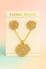 Zircon Locket Set-99 (White)