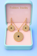 Zircon Locket Set-100 (Black)