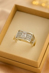 Zircon Ring-142 (Silver)