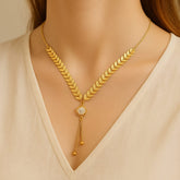 Zircon Pendant-343 (White)