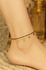 Double Layer Anklet-08 (Black)