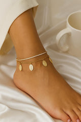 Double Layer Anklet-06 (Golden)