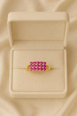 Zircon Ring-156 (Pink)