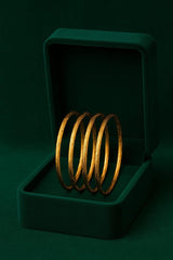 Gold Platted Bangles-21 (Golden)