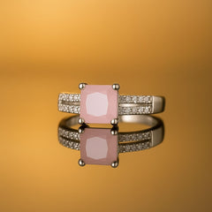 Zircon Ring-159 (Pink)