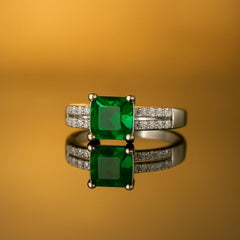 Zircon Ring-159 (Green)