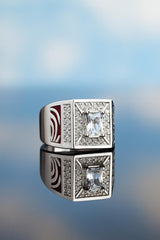 Zircon Ring-168 (Silver)