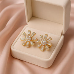 Zircon Fancy Studs-185 (White)