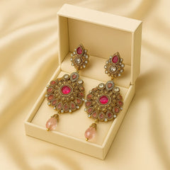 Fancy Earring-458 (Pink)