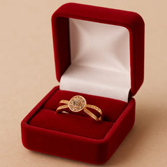 Gold Plated Ring-194 (Golden)