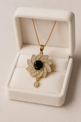 Zircon Pendant-254 (Black)