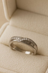 Zircon Ring-198 (Silver)